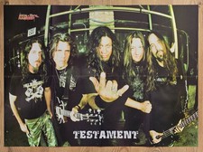TESTAMENT - Riesiges Poster von 2008 - 75 x 5...