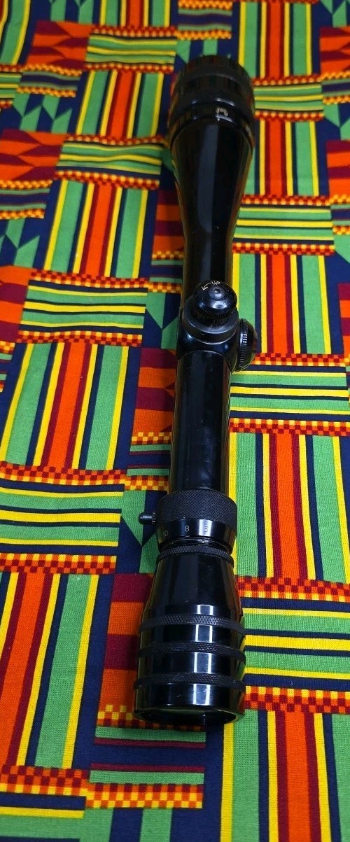 VINTAGE REDFIELD 6-18X ACCU-RANGE 600 GLOSS RIFLE SCOPE WITH AO TARGET RETICLE 