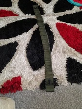 British Army Surplus Issue Light Olive PLCE Webbing Belt, ITW Nexus Buckle 32"