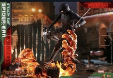 Hot Toys SPIDER-MAN Far From Home STEALTH SUIT Deluxe 12" 1/6 Figure MMS541 NEW!