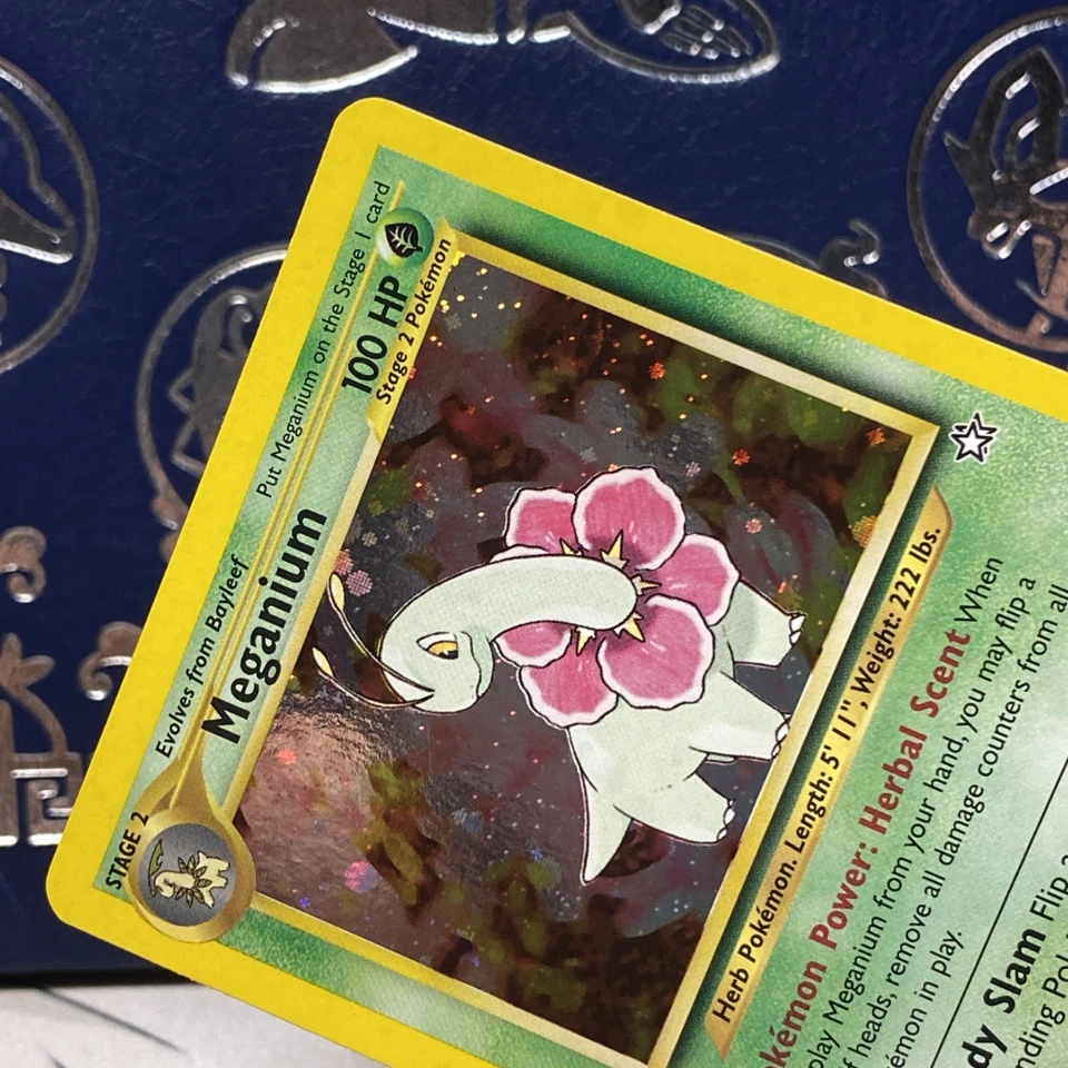 Pokemon 1st Edition Neo Genesis Meganium Holo Rare (10/111) NM-MINT - Image 3 of 4
