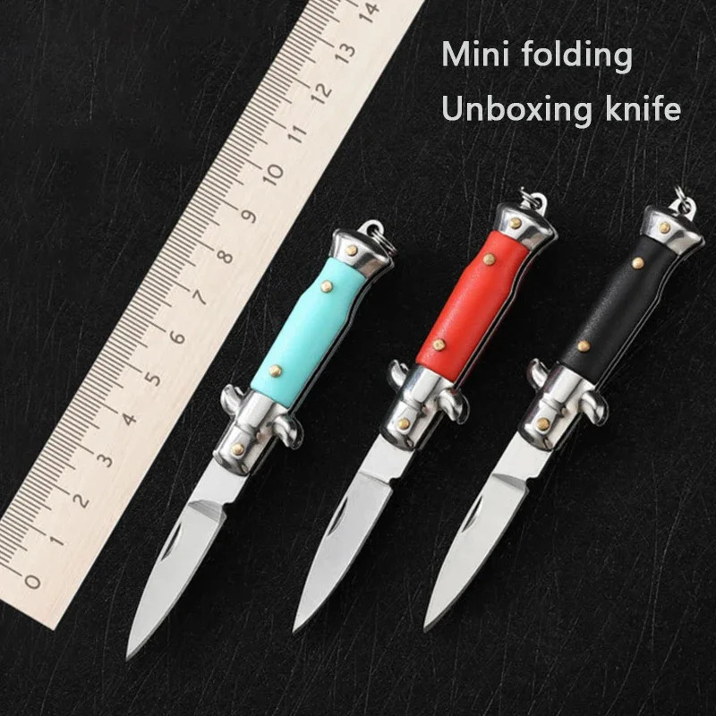Portable Small Pocket Knife Folding EDC Knife Mini Box Cutter for Household