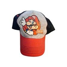 2019 Nintendo Super Mario Brothers Youth Boys Baseball Cap Hat Snapback
