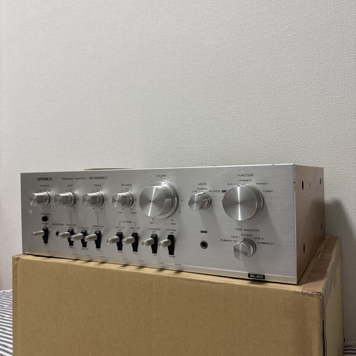 SHARP OPTONICA SM-3000Mk2 Integrated Amplifier Tested and in good working Japan