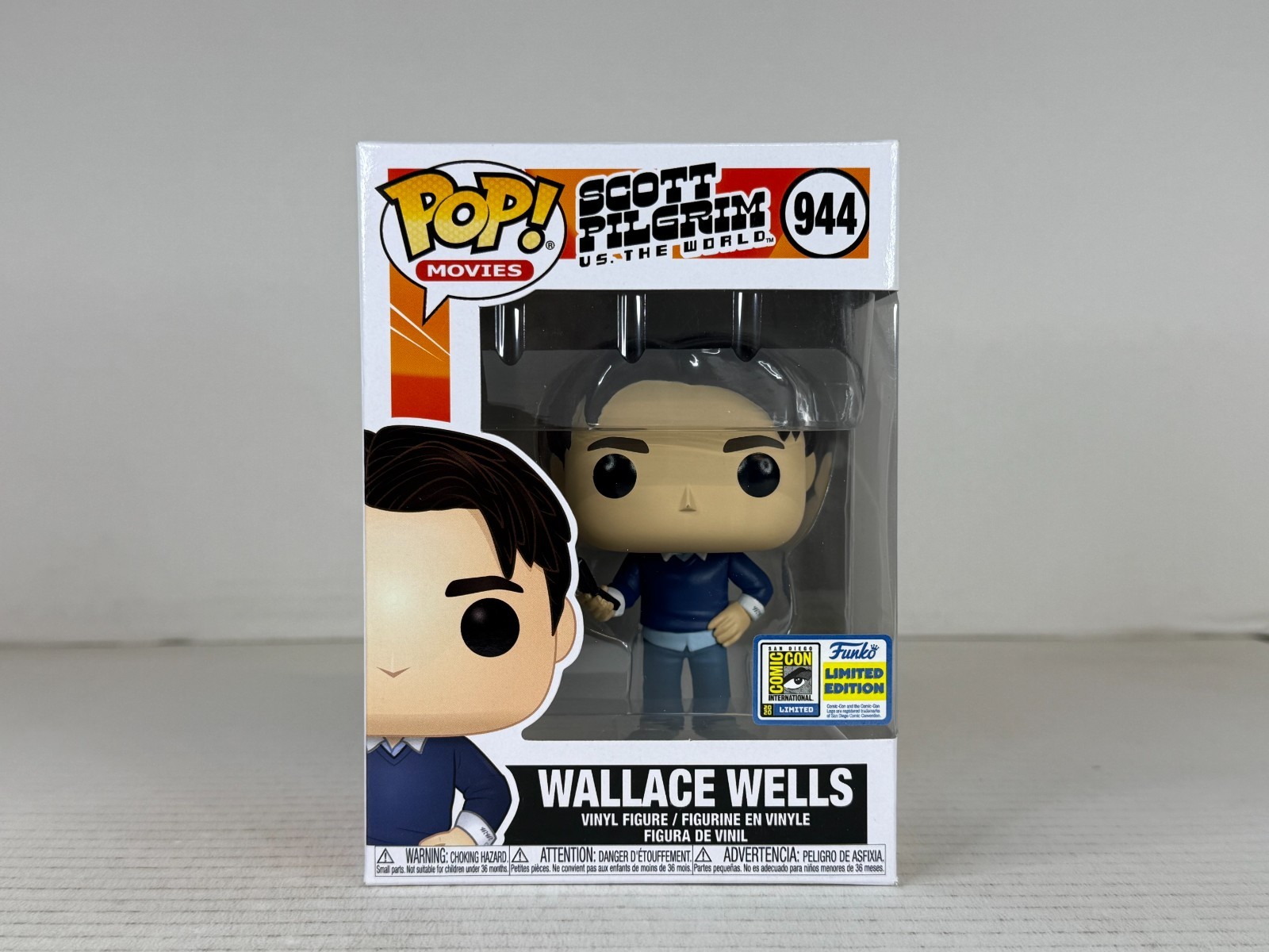 En Oferta Vinilo Funko Pop - Películas - Scott Pilgrim Vs The World - Wallace Wells #944 Sdcc