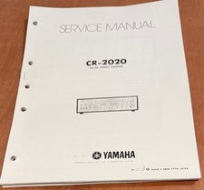 Yamaha CR-2020 Stereo Receiver Service Manual