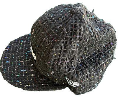 Supreme Boucle Box Logo New Era 59FIFTY Fitted Hat 7 3/8 Black