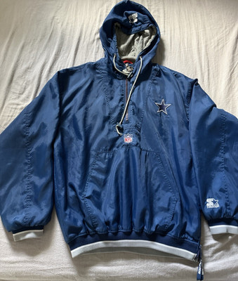 Starter Dallas Cowboys Jacke blau grau NFL Fanartikel Teamjacke für Herren