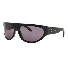 NEW CELINE CL40272I 01A SHINY BLACK/SMOKE AUTHENTIC SUNGLASSES 64-16-115