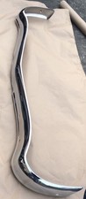 1955-1956 Ford Fairlane Front Bumper Triple Chrome Original.