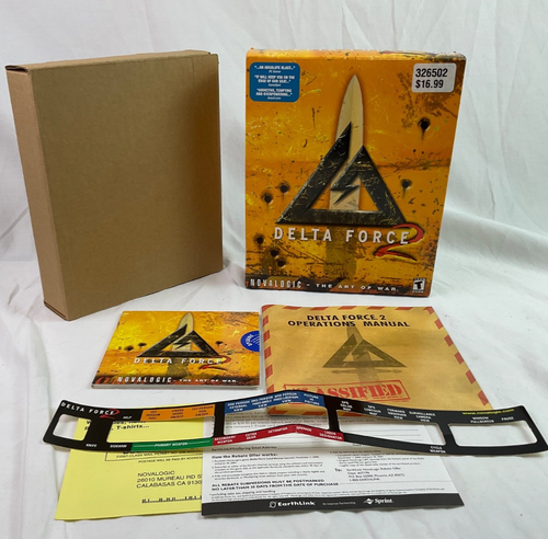 Jeu Vidéo Delta Force 2 (PC) - Novalogic, Bon état - Jeu De Tir Tactique Rétro