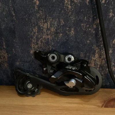 10-fach Shimano XT langer Käfig schwarz & silber Dyna System Schaltwerk RD-M781