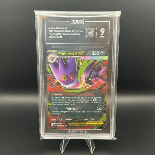 2025 POKEMON MEGA GENGAR EX PFL #056 TAG 9