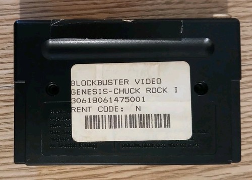 Sega Genesis, 1993 Chuck Rock II: Son of Chuck Case and Game - Picture 3 of 17