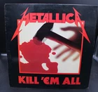 New ListingMETALLICA KILL EM ALL LP ORIGINAL 1983 1ST PRESS MEGAFORCE MR 1 069  SILVER EX