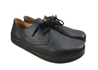 Waldviertler Kommod Oxford Leather Black Shoes Mens Size 42H