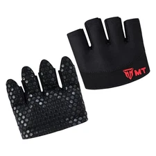 MT Half Finger Gym Gloves for Men & Women | Non-Slip Grip, Breathable Workout