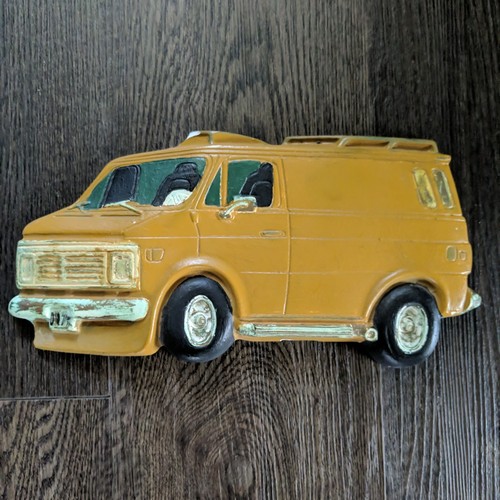 Vintage 70's Boogie Van Wall Plaque Custom Chevy GMC 1979 Classic & Collectors 