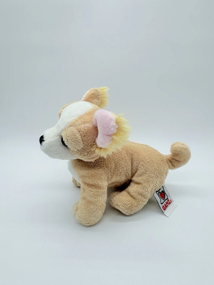 Ganz Webkinz Chihuahua Dog Tan Stuffed Animal Toy NO Code 6" - Image 2 of 4