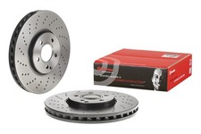 Brembo Front Left Or Right Drilled 330mm Brake Disc Rotor For Mb W211 S211 W220