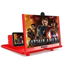 3D Screen Magnifier 12-inch HD Mobile Smartphone Video Magnifier Support X /