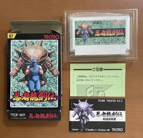 [Rare] TECMO Ninja Dragon Legend with box theory Famicom software