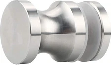 Alise Shower Glass Door Handle,Sliding Small Size, Brushed Nickel 