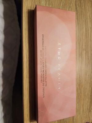 ATHR Beauty Crystal Charged Cheek Palette Amber Shimmer Vegan Powder Shades