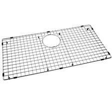 Serene Valley Sink Bottom Grid 28-3/8" x 14-3/16" Rear Drain Corner Radius 3/8"