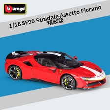 Bburago 1:18 Deluxe SF90 Stradale Realistic Alloy Diecast Car Model Toy Gift NEW