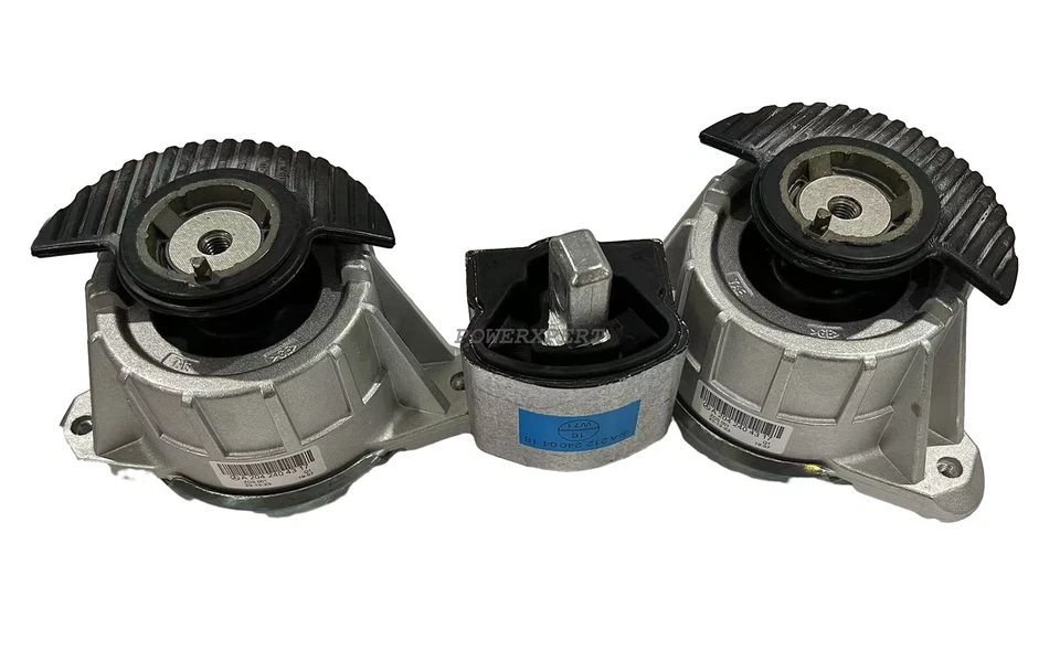 2010-16 para Mercedes-Benz C200 C350 E350 3 piezas OEM montaje de motor y transmisión Foto 2 de 4