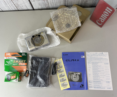 Canon ELPH Jr IX240 Camera Advanced Photo System Point & Shoot with Accessories