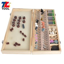 228 Pcs Rotary Tool Accessory Grinding Sanding Polishing Drilling Tool Kit