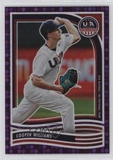 2024 Panini Stars and Stripes Purple 49/99 Cooper Williams #57 0c6