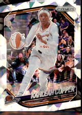 2025 Panini Prizm WNBA #62 Kahleah Copper Ice Prizms Phoenix Mercury