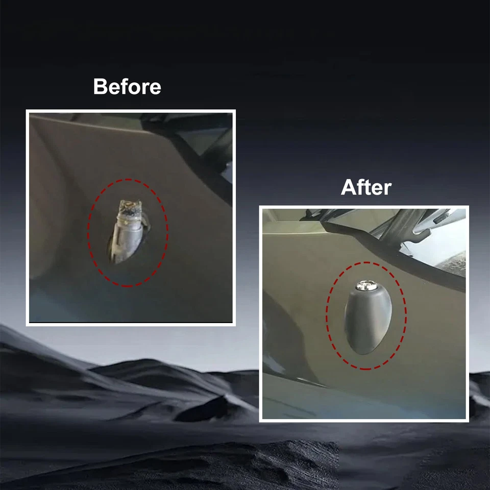 Marco de decoración de antena y tuerca de fijación 1 pieza para Toyota Tacoma 86396-04040 Foto 2 de 4