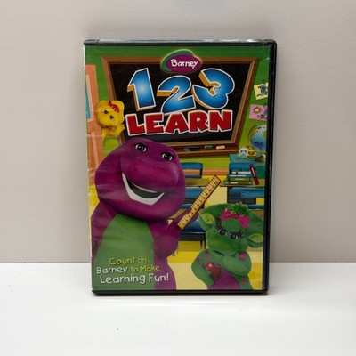 Barney 1 2 3 Learn DVD 2006 A+ Fun With Friends Numbers Letters Learning