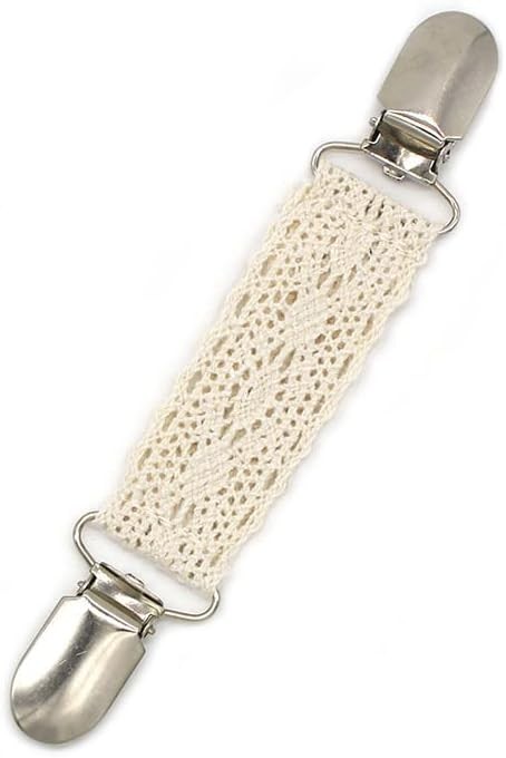 Vintage Shirt Dress Cardigan Sweater Collar Clip, Waist Cinch Clip for... 