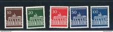 République fédérale Michel Numéro 506 - 510 MNH