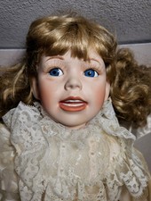 Vintage Camelot PAULINE 21" Soft Body Porcelain Fashion Doll Collectibles Decor