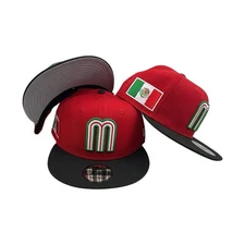 New Era Mexico National Team baseball Red 9Fifty snapback hat cap