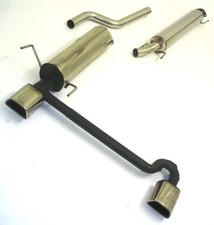 FMS Gr.A Anlage Sportauspuff für Opel Astra G Bj. 98-2004 Caravan 2.0l 16V Turbo