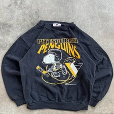 Vintage 90’s Pittsburgh Penguins Snoopy Crewneck Sweatshirt AN60042