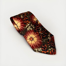 VTG Robert Talbott Studio Mens Tie Silk Multi-Color Floral Necktie Made In USA