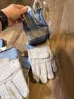 Vintage Lot Of 5 New Men’s Work Gloves Size Medium Cotton And Leather — photo 6