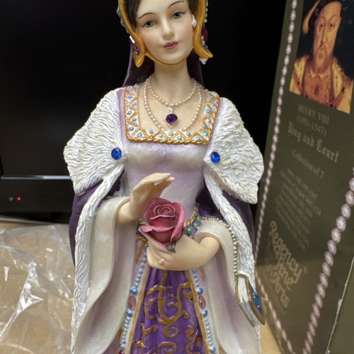 Katherine Of Aragon Regency Fine Arts Model Figure Boxed! Undamaged Figure! - Picture 3 of 12
