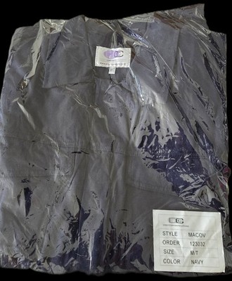 FLAMMHEMMENDE ANTISTATISCHE KOCHANZUGABDECKUNG MARINEBLAU GRÖSSE MEDIUM T DCC