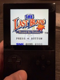The Last Blade Neo Geo Pocket Color PAL Edition, SNK Fighting Game, Tested