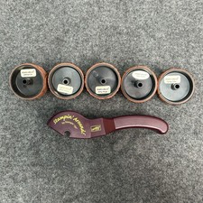 Stampin  Up Stampin  Around Roller Handle  5 Stamp Wheels Lot - Made in USA