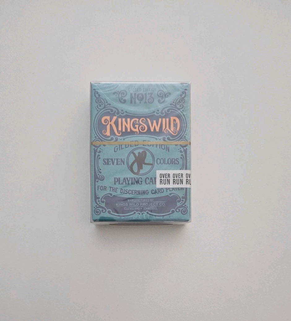 Kings Wild Project Seven Colors Gilded Over Run Playing Cards